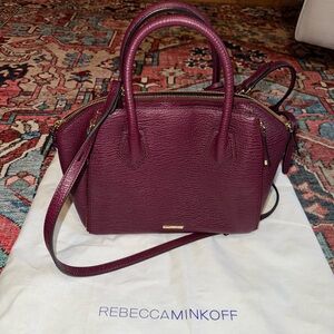 NWOT Rebecca Minkoff Leather Satchel